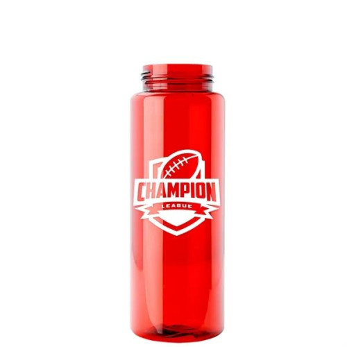 Garyline® Guzzler Bottle with Ring-Straw Lid - 32 oz.