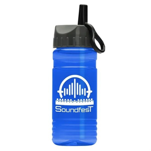 Garyline® Groove Tritan® Bottle with Ring-Straw Lid - 20 oz.