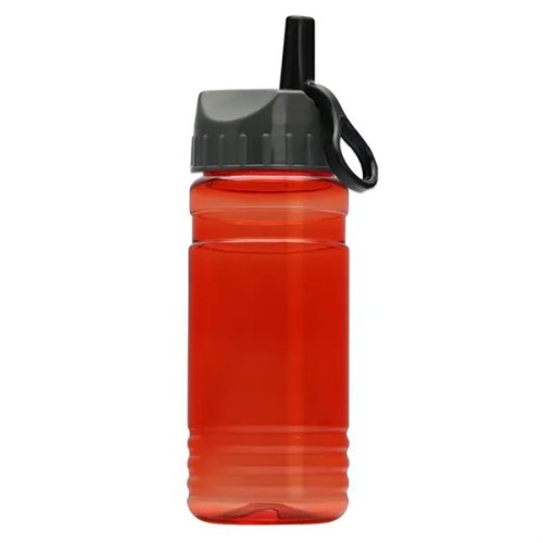 Garyline® Groove Tritan® Bottle with Ring-Straw Lid - 20 oz.