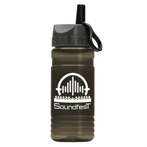 Garyline® Groove Tritan® Bottle with Ring-Straw Lid - 20 oz.
