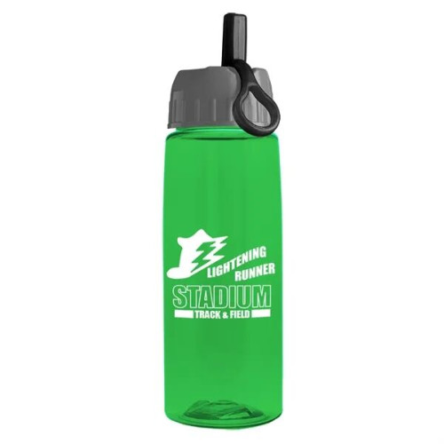 Garyline® Flair Tritan® Renew Bottle with Ring-Straw Lid ...