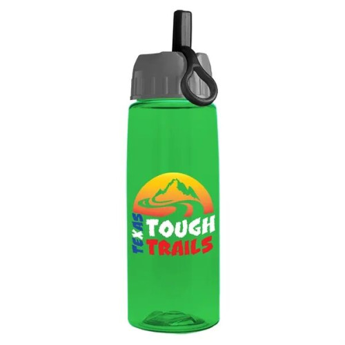 Garyline® Flair Tritan® Renew Bottle with Ring-Straw Lid ...