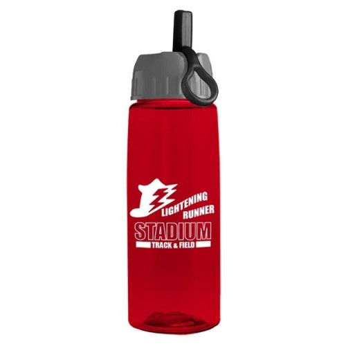 Garyline® Flair Tritan® Renew Bottle with Ring-Straw Lid ...