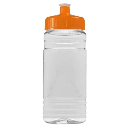 Garyline® Clear Bottle with Push-Pull Lid - 20 oz.
