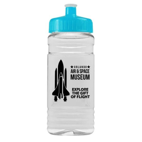 Garyline® Clear Bottle with Push-Pull Lid - 20 oz.