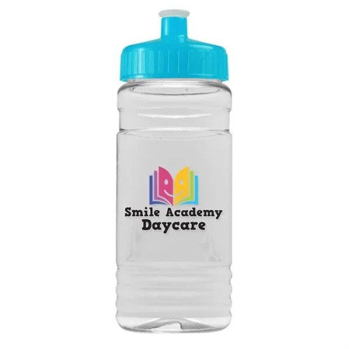 Garyline® Clear Bottle with Push-Pull Lid - 20 oz.