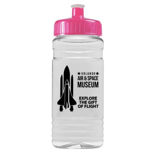 Garyline® Clear Bottle with Push-Pull Lid - 20 oz.