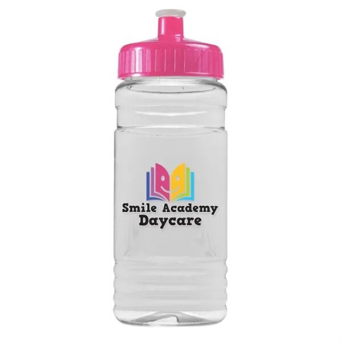 Garyline® Clear Bottle with Push-Pull Lid - 20 oz.