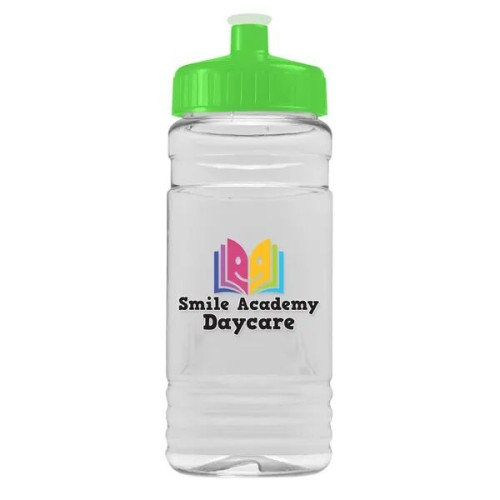 Garyline® Clear Bottle with Push-Pull Lid - 20 oz.