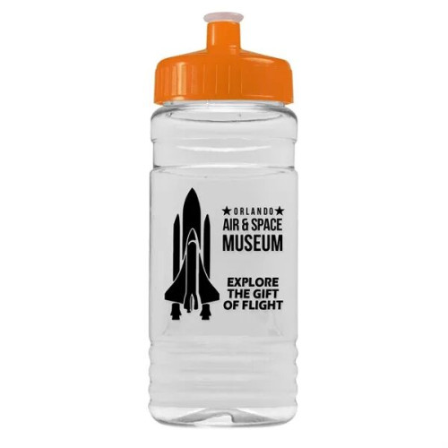 Garyline® Clear Bottle with Push-Pull Lid - 20 oz.