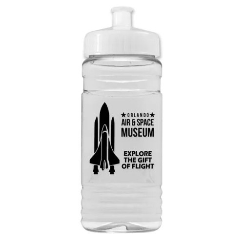 Garyline® Clear Bottle with Push-Pull Lid - 20 oz.