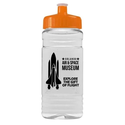 Garyline® Clear Bottle with Push-Pull Lid - 20 oz.
