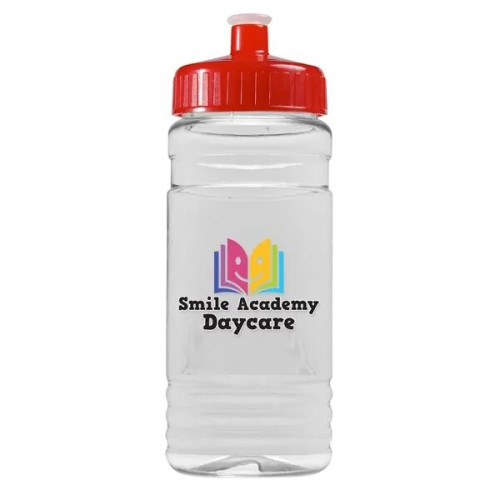 Garyline® Clear Bottle with Push-Pull Lid - 20 oz.