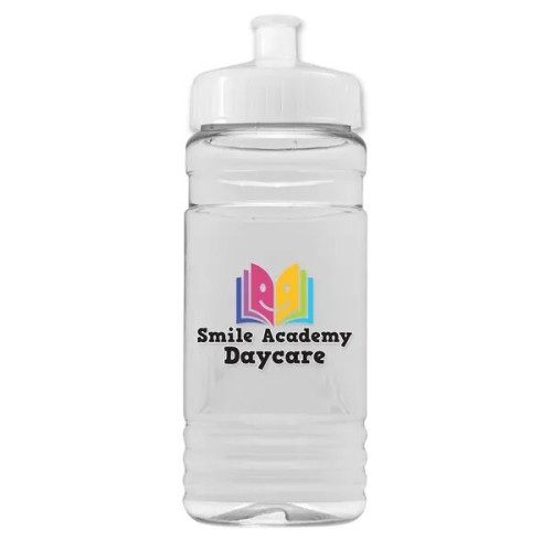 Garyline® Clear Bottle with Push-Pull Lid - 20 oz.