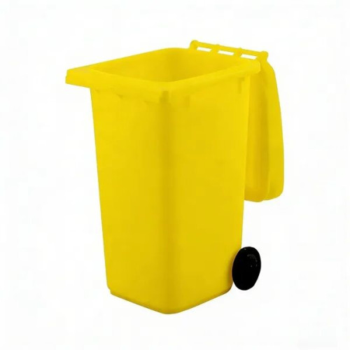 Mini Desktop Trash Bin With Pencil Holder