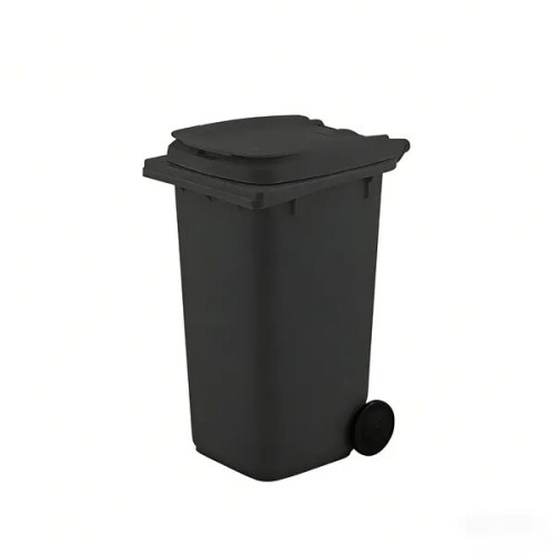 Mini Desktop Trash Bin With Pencil Holder