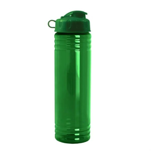 Garyline® Slim Fit RPET Bottle with Flip Lid - 24 oz.