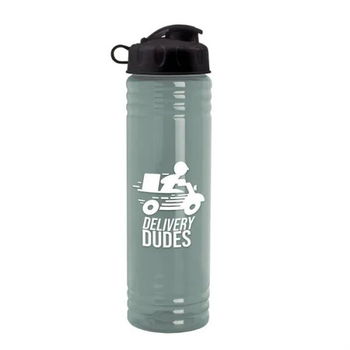 Garyline® Slim Fit RPET Bottle with Flip Lid - 24 oz.