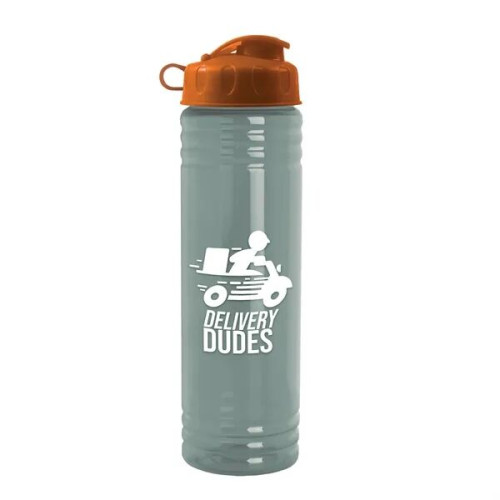 Garyline® Slim Fit RPET Bottle with Flip Lid - 24 oz.