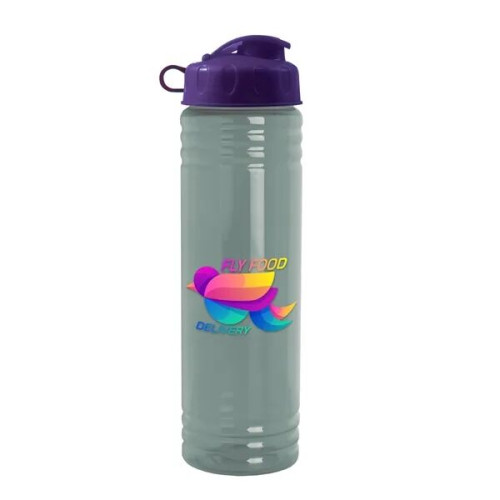 Garyline® Slim Fit RPET Bottle with Flip Lid - 24 oz.
