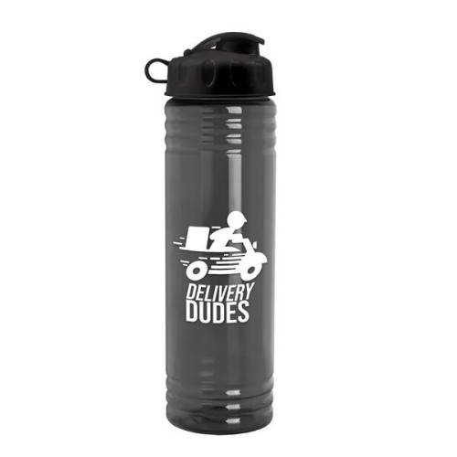 Garyline® Slim Fit RPET Bottle with Flip Lid - 24 oz.