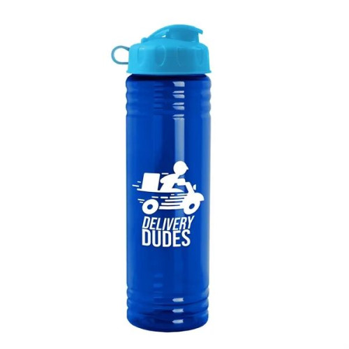 Garyline® Slim Fit RPET Bottle with Flip Lid - 24 oz.