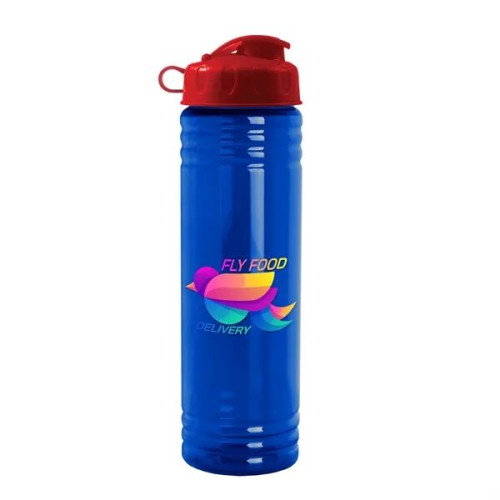 Garyline® Slim Fit RPET Bottle with Flip Lid - 24 oz.
