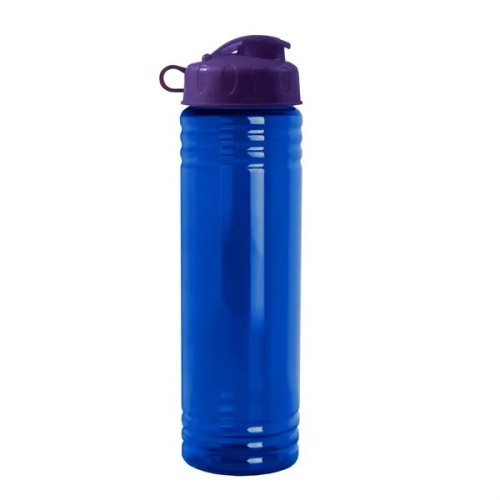 Garyline® Slim Fit RPET Bottle with Flip Lid - 24 oz.