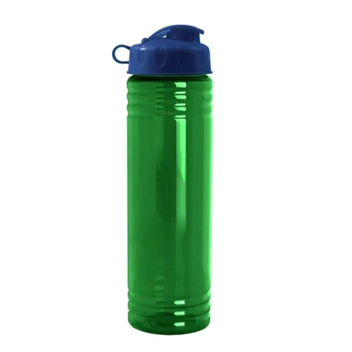 Garyline® Slim Fit RPET Bottle with Flip Lid - 24 oz.