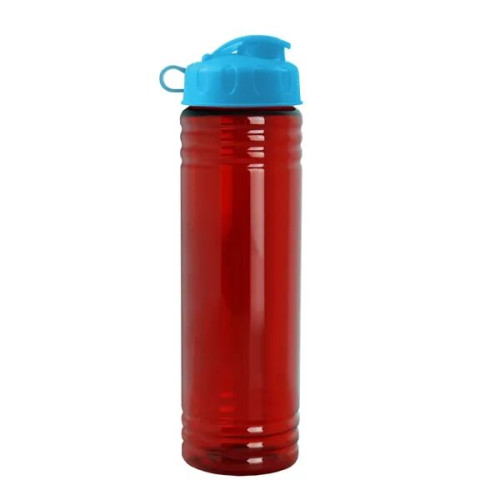 Garyline® Slim Fit RPET Bottle with Flip Lid - 24 oz.