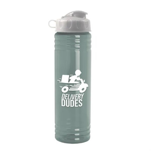 Garyline® Slim Fit RPET Bottle with Flip Lid - 24 oz.