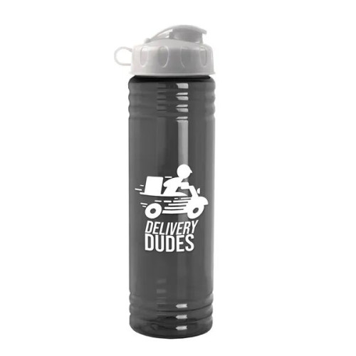 Garyline® Slim Fit RPET Bottle with Flip Lid - 24 oz.
