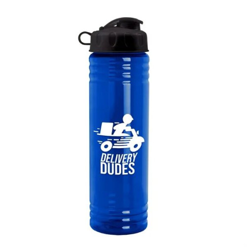 Garyline® Slim Fit RPET Bottle with Flip Lid - 24 oz.