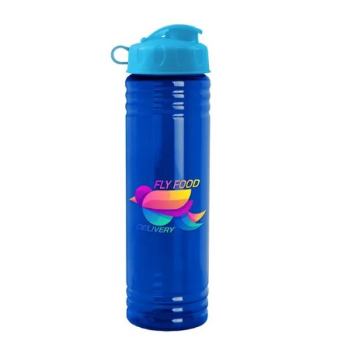 Garyline® Slim Fit RPET Bottle with Flip Lid - 24 oz.