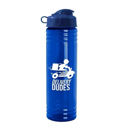 Garyline® Slim Fit RPET Bottle with Flip Lid - 24 oz.