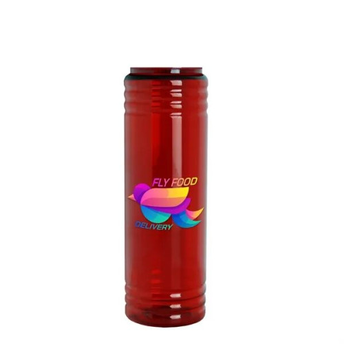 Garyline® Slim Fit RPET Bottle with Flip Lid - 24 oz.