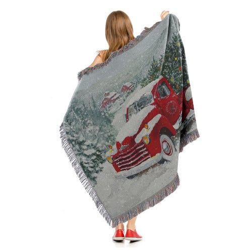 48" X 60" Full Color Throw Blanket