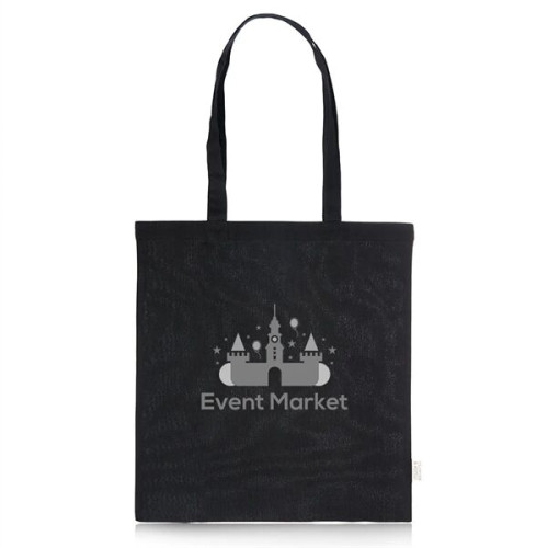 Recycled Solid Cotton Tote Bag