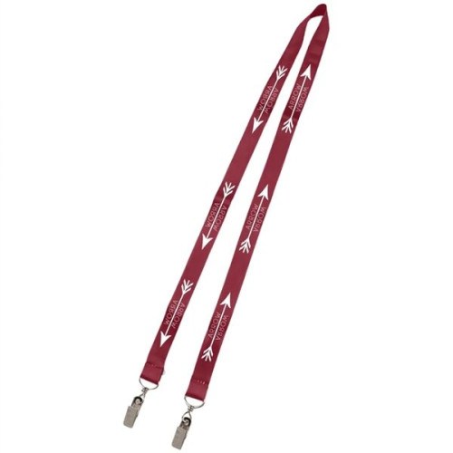 0.75" Double Ended Dye-Sublimation Lanyard