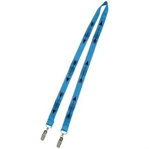 0.75" Double Ended Dye-Sublimation Lanyard