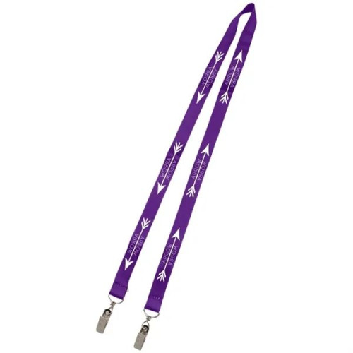 0.75" Double Ended Dye-Sublimation Lanyard