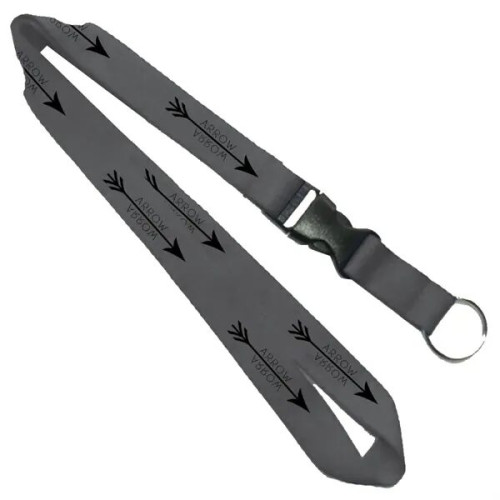 0.75" Lanyard with Detachable Buckle Release