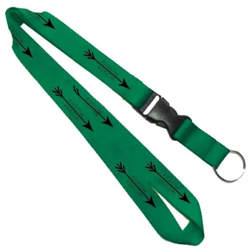 0.75" Lanyard with Detachable Buckle Release