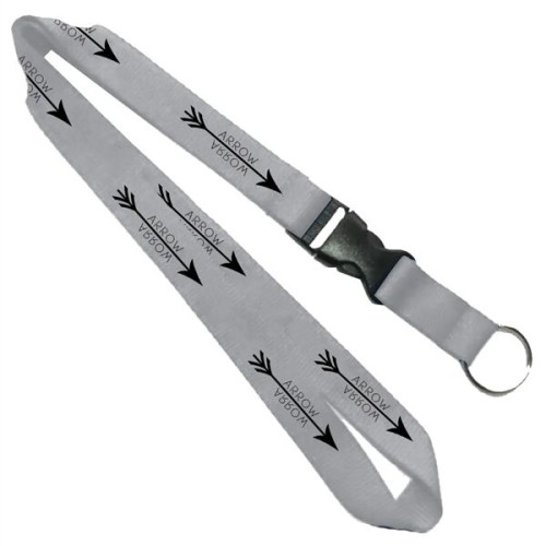 0.75" Lanyard with Detachable Buckle Release