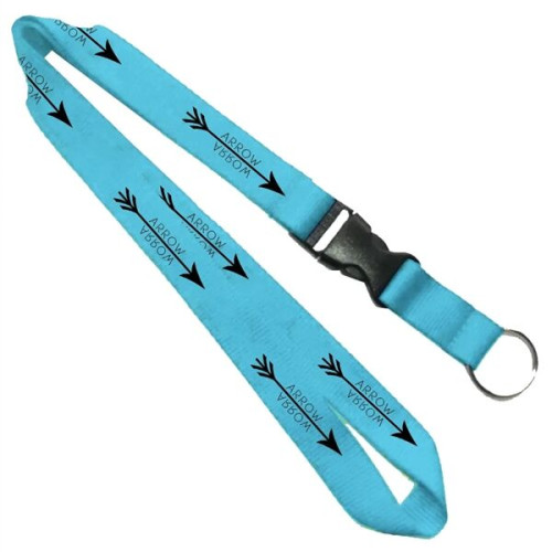 0.75" Lanyard with Detachable Buckle Release