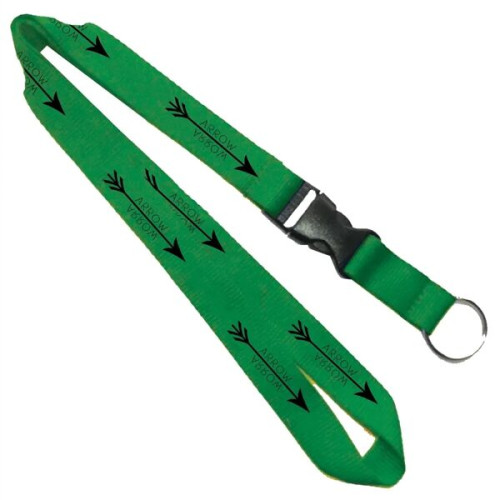 0.75" Lanyard with Detachable Buckle Release
