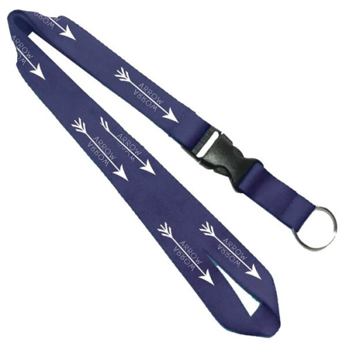 0.75" Lanyard with Detachable Buckle Release