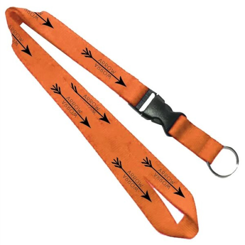 0.75" Lanyard with Detachable Buckle Release