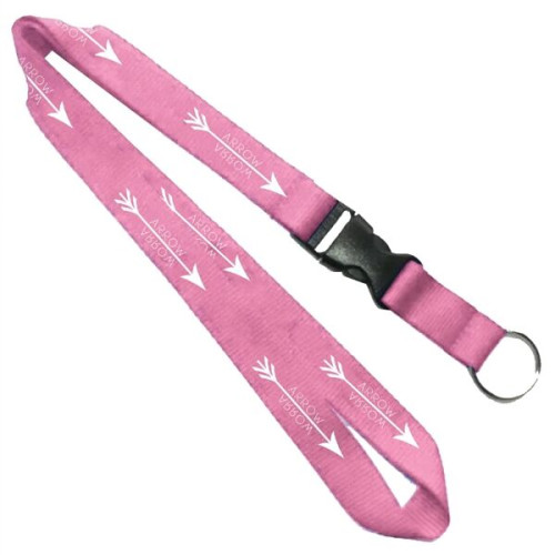 0.75" Lanyard with Detachable Buckle Release