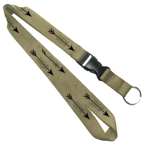 0.75" Lanyard with Detachable Buckle Release